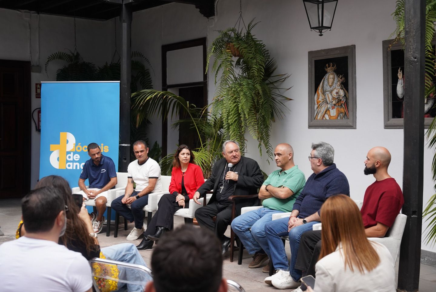 Mazuelos y los músicos canarios